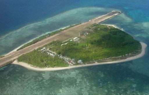 Kalayaan island is a small, circular island situated in the middle of the West Philippine Sea. It is surrounded by a coral reef, which enhances its beauty and provides a natural barrier for the inhabitants. Numerous houses and buildings spread across its surface.  A runway built for light planes runs through one side of the island. 