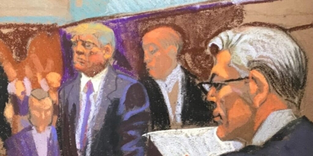 Trump looked 'very demolished' by verdict, says court sketch artist who captured the moment