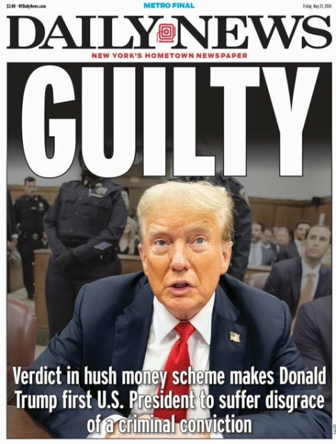 Convicted Felon Donald Trump