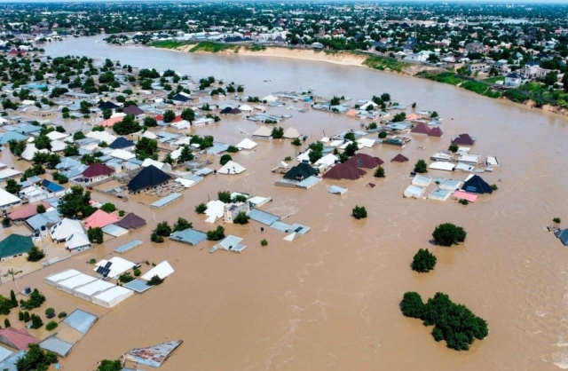 Bigenimana, who has seen Maiduguri from a helicopter, estimates nearly half the city's buildings and homes were submerged in floodwater.

Musa Ajit Borno/The Associated Press