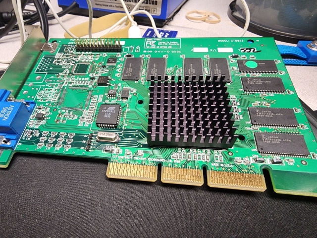 A Riva TNT 2 32MB AGP GPU