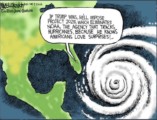 Project 2025 and Hurricanes