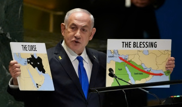 Netanyahu’s maps