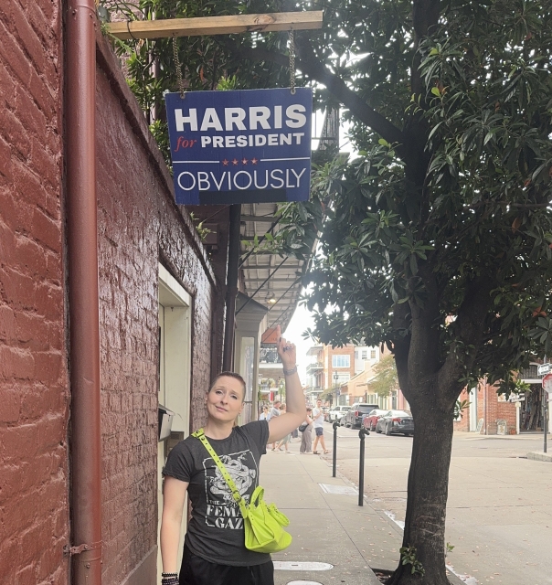 HARRIS
for PRESIDENT
OBVIOUSLY


(Me, NOLA)