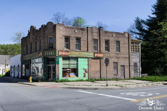 photo of abandoned drug store