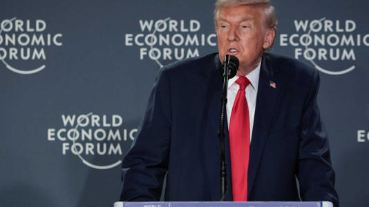 U.S. President Donald Trump speaks during a reception with business leaders, at the 56th annual World Economic Forum (WEF), in Davos, Switzerland, January 21, 2026. REUTERS/Jonathan Ernst © provided by RawStory