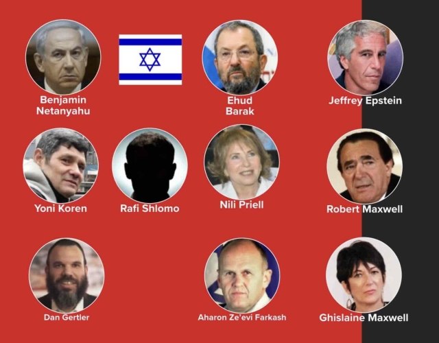 Who are the Israelis and suspected Israeli agents linked to the Epstein Files? Check this interactive map. Search visually, by name or the group 'Israel'. Details appear in the side panel.